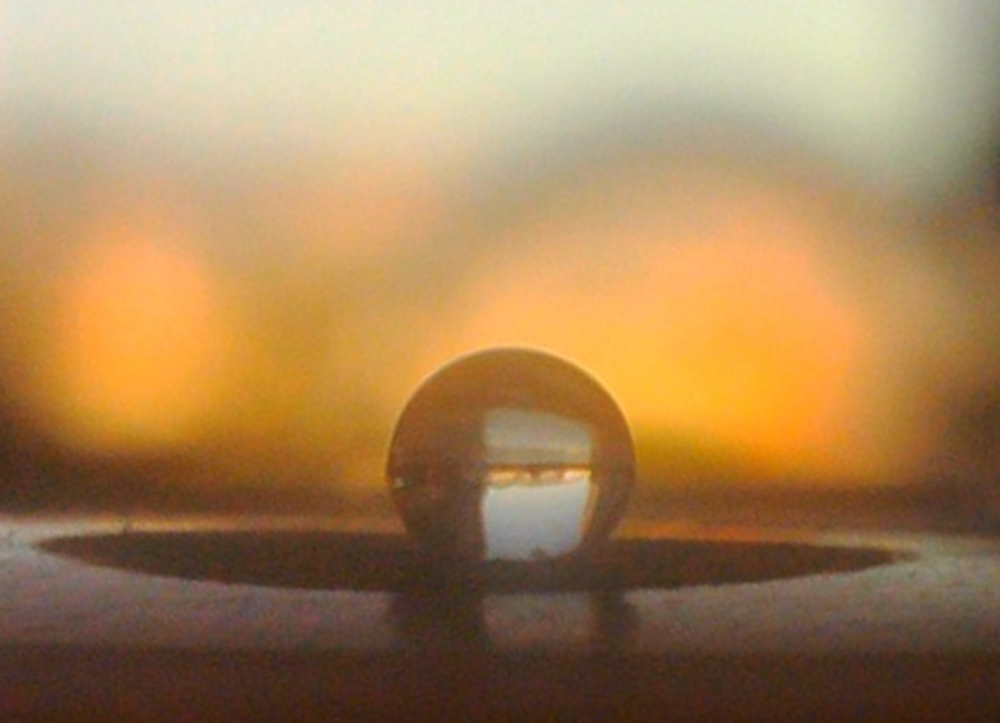 Hydrophobicity During Sunset